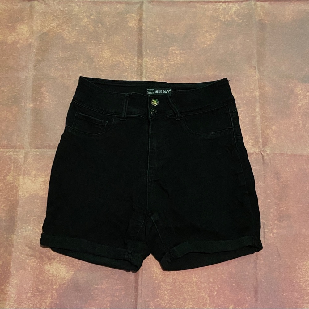 Blue Savvy Jean Shorts